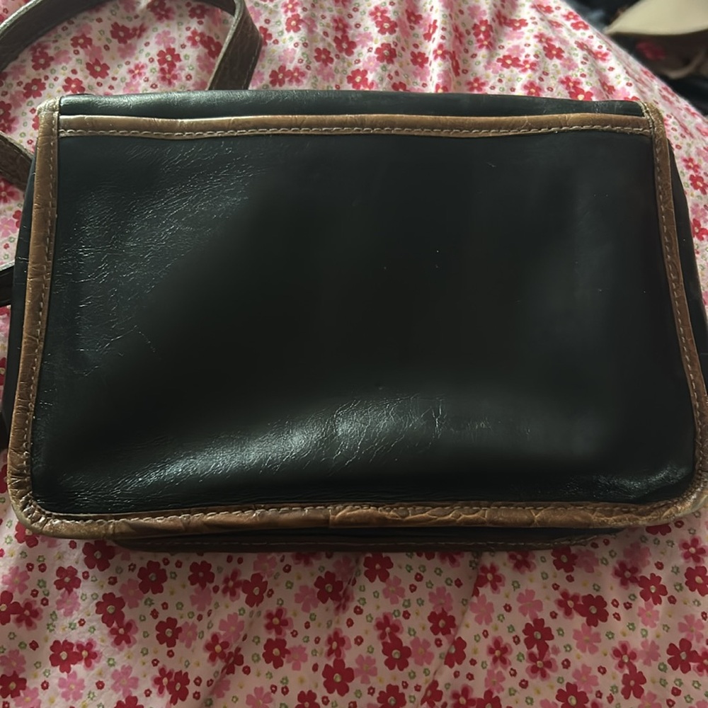 Vintage Black & Brown Partner Purse - Picture 2 of 4